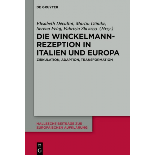 Die Winckelmann-Rezeption in Italien und Europa