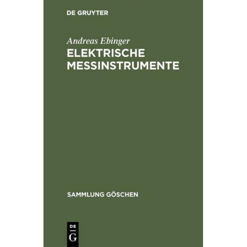 Andreas Ebinger - Elektrische Meßinstrumente