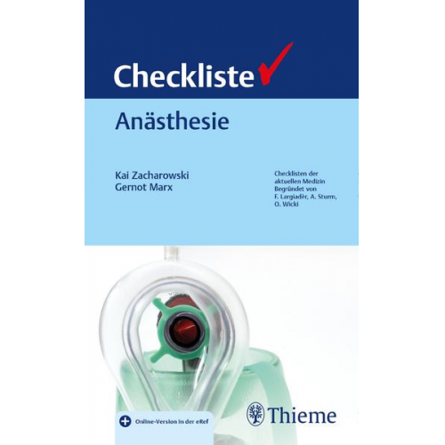 Checkliste Anästhesie