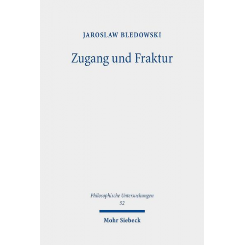 Jaroslaw Bledowski - Zugang und Fraktur