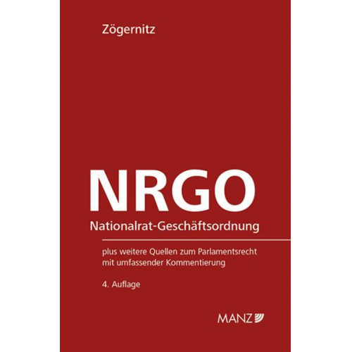 Nationalrat-Geschäftsordnung NRGO