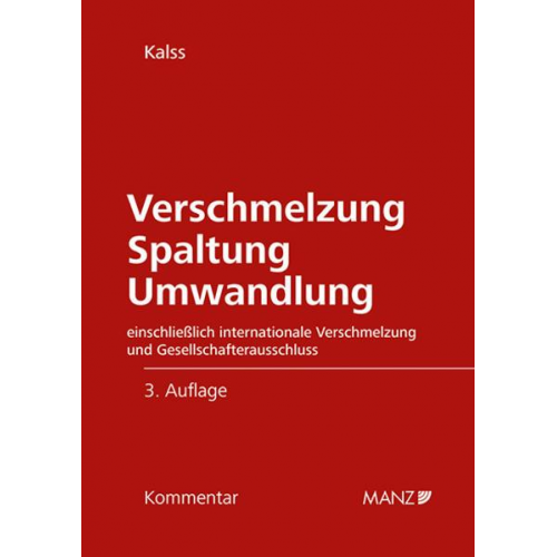 Verschmelzung Spaltung Umwandlung