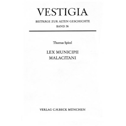 Thomas Spitzl - Lex municipii Malacitani