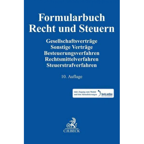 Formularbuch Recht und Steuern