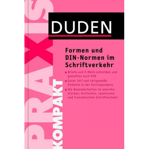 Duden Praxis kompakt – Formen und DIN-Normen im Schriftverkehr