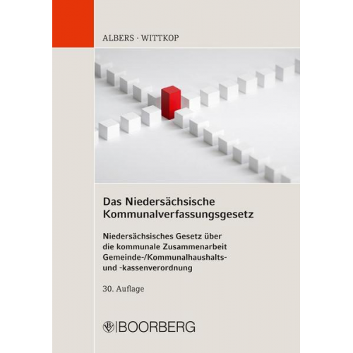 Heinrich Albers & Stefan Wittkop - Das Niedersächsische Kommunalverfassungsgesetz