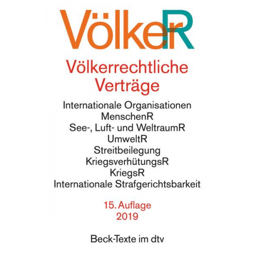 Albrecht Randelzhofer - Völkerrechtliche Verträge