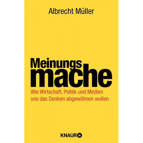 Albrecht Müller - Meinungsmache