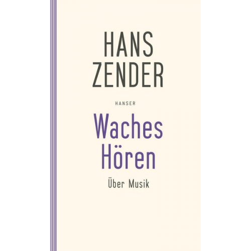 Hans Zender - Waches Hören. Über Musik