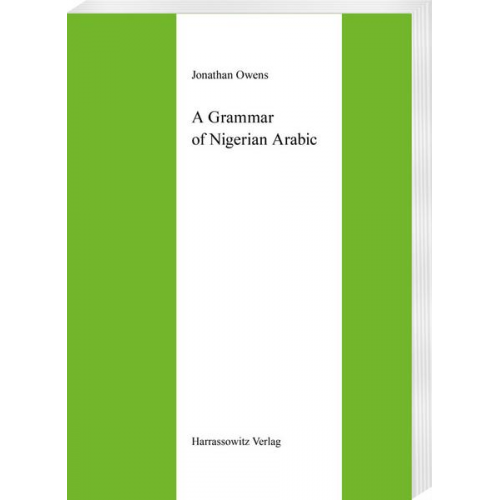 Jonathan Owens - A Grammar of Nigerian Arabic