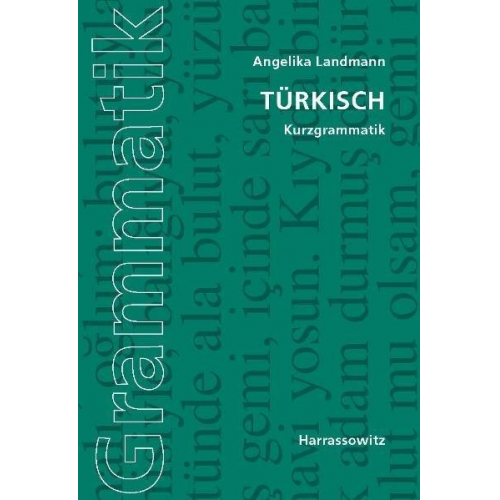 Türkisch. Kurzgrammatik