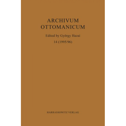 Archivum Ottomanicum 14 (1995/1996)