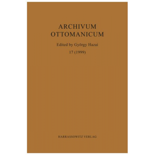 Archivum Ottomanicum 17 (1999)