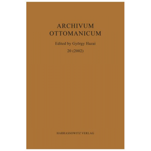 Archivum Ottomanicum 20 (2002)