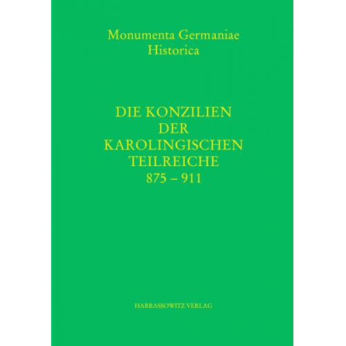 Die Konzilien der karolingischen Teilreiche 875-911