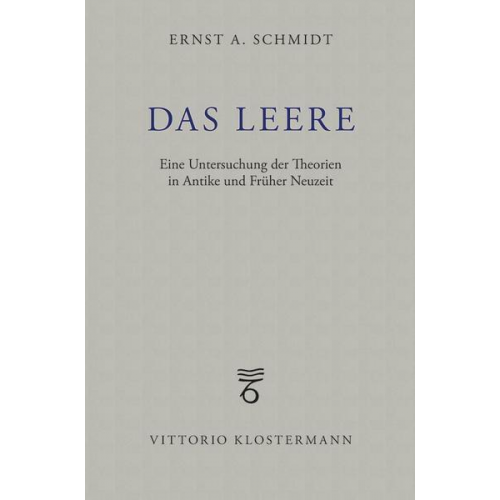 Ernst A. Schmidt - Das Leere