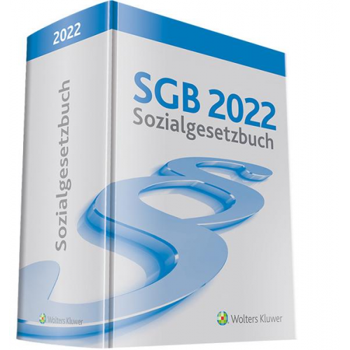 SGB 2022 Sozialgesetzbuch Gesamtausgabe