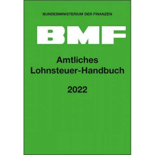 Amtliches Lohnsteuer-Handbuch 2022