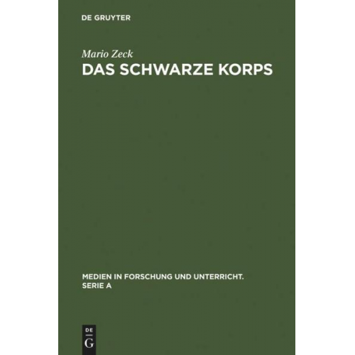 Mario Zeck - Das Schwarze Korps