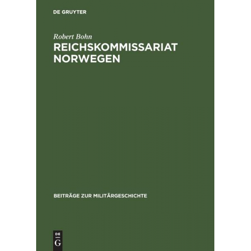 Robert Bohn - Reichskommissariat Norwegen