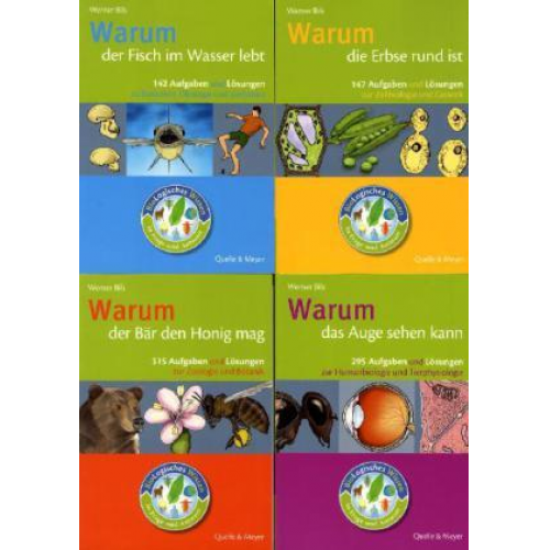 Werner Bils - Bils: Biolog. Wissen/Vorteils-Set 4 Bde. + CD-ROM