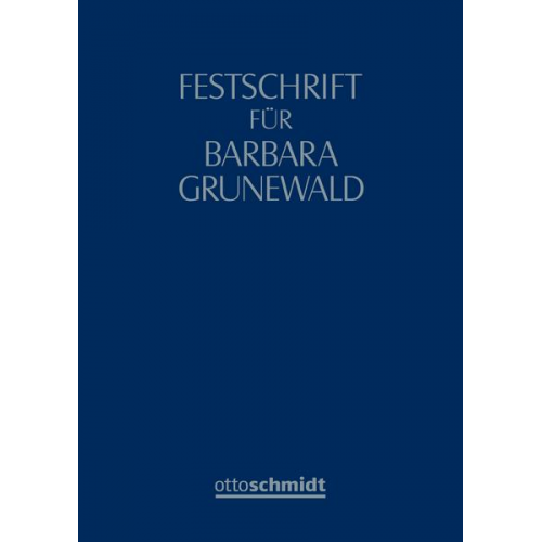 Festschrift für Barbara Grunewald