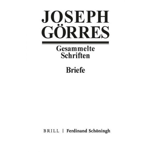 Joseph Görres - Briefe 2