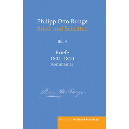 Philipp Otto Runge – Briefe 1804-1810