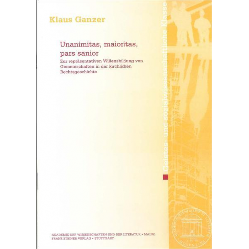 Klaus Ganzer - Unanimitas, maioritas, pars sanior