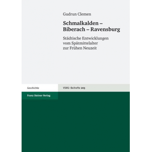 Gudrun Clemen - Schmalkalden – Biberach – Ravensburg