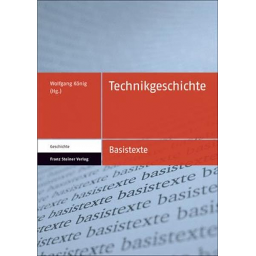 Wolfgang König - Technikgeschichte