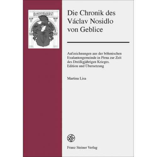 Die Chronik des Václav Nosidlo von Geblice