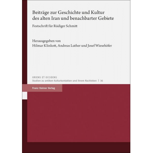 Beiträge zur Geschichte und Kultur des alten Iran und benachbarter Gebiete