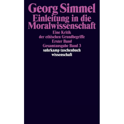 Georg Simmel - Gesamtausgabe in 24 Bänden