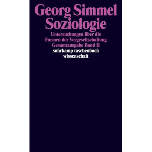 Georg Simmel - Gesamtausgabe in 24 Bänden