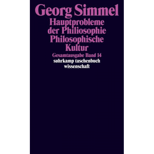 Georg Simmel - Gesamtausgabe in 24 Bänden