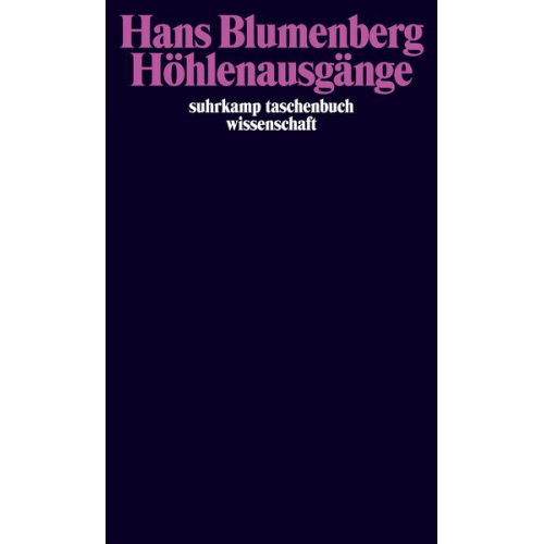 Hans Blumenberg - Höhlenausgänge