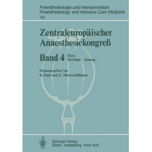 Zentraleuropäischer Anaesthesiekongreß