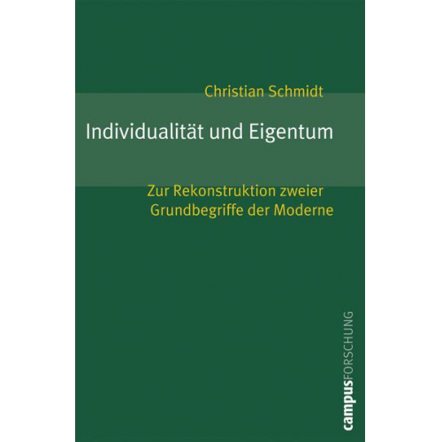 Christian Schmidt - Individualität und Eigentum