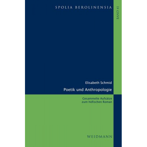 Elisabeth Schmid - Poetik und Anthropologie