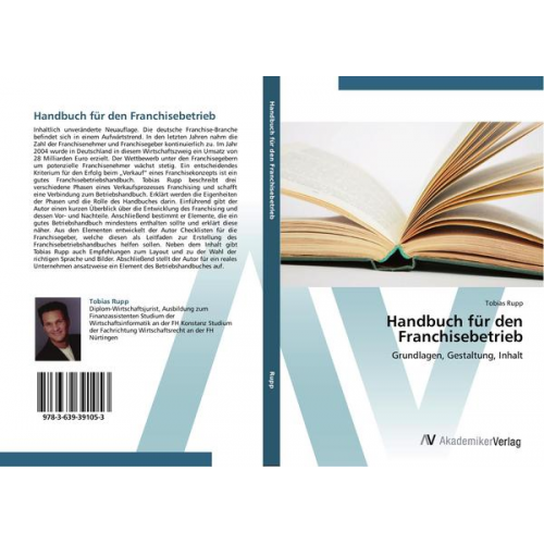 Tobias Rupp - Handbuch für den Franchisebetrieb