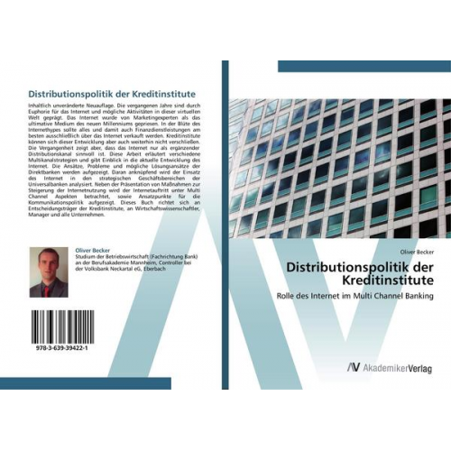 Oliver Becker - Distributionspolitik der Kreditinstitute