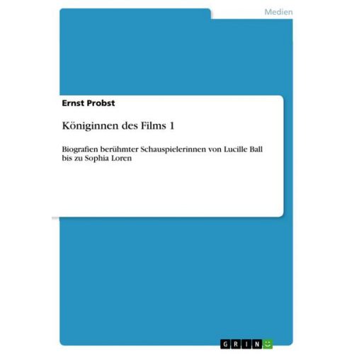 Ernst Probst - Königinnen des Films 1