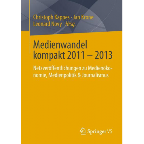 Medienwandel kompakt 2011 - 2013