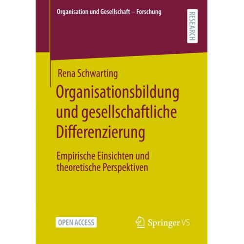 Rena Schwarting - Organisationsbildung und gesellschaftliche Differenzierung