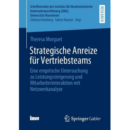 Theresa Morguet - Strategische Anreize für Vertriebsteams