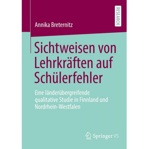 Annika Breternitz - Sichtweisen von Lehrkräften auf Schülerfehler