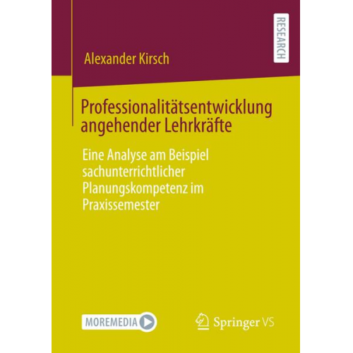 Alexander Kirsch - Professionalitätsentwicklung angehender Lehrkräfte