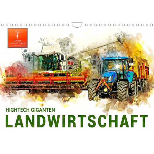 Peter Roder - Landwirtschaft - Hightech Giganten (Wandkalender 2022 DIN A4 quer)