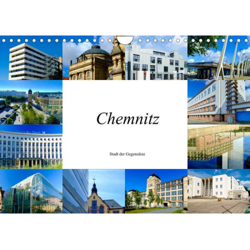 Markus W. Lambrecht - Chemnitz - Stadt der Gegensätze (Wandkalender 2022 DIN A4 quer)